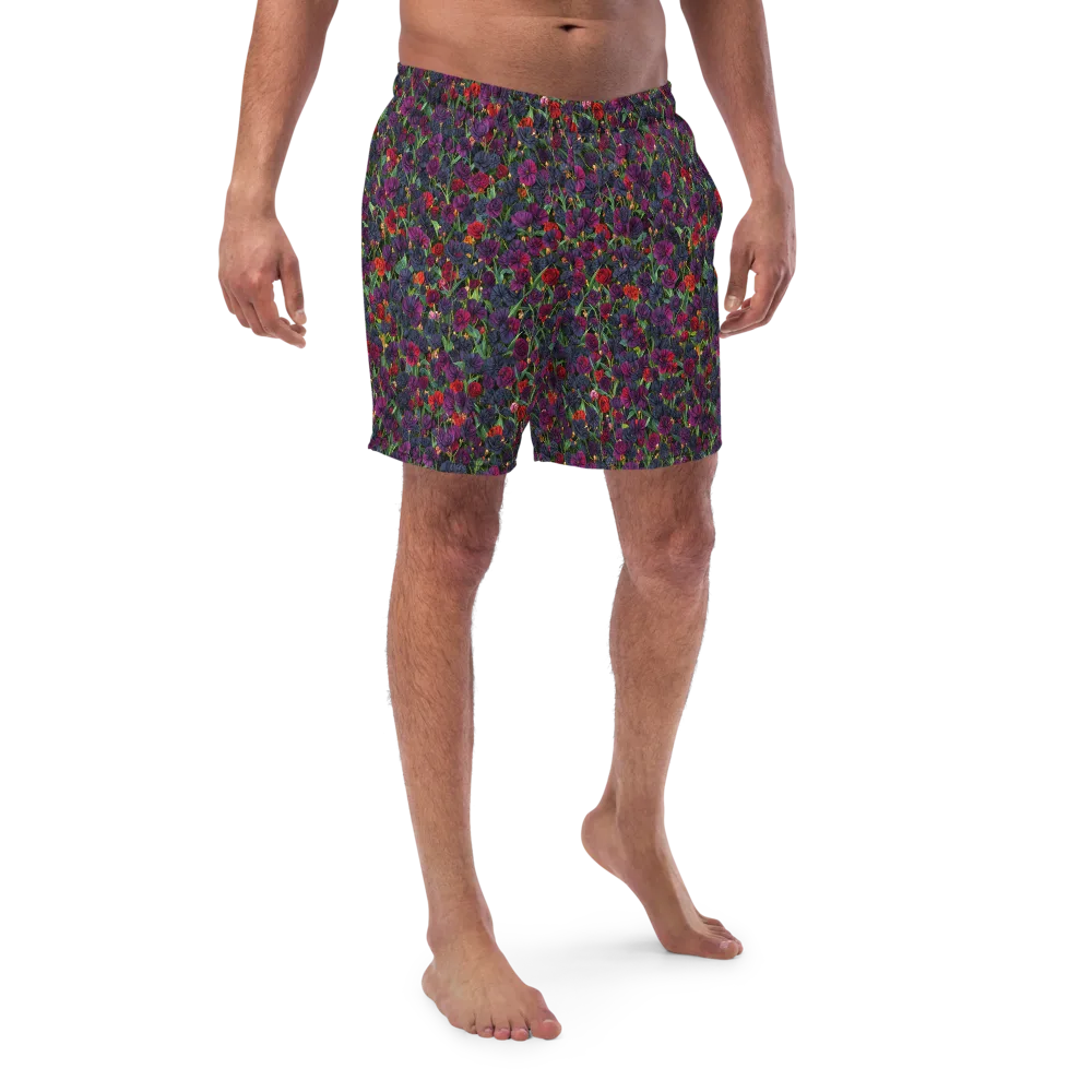 Velvet Nocturne on Swim Trunks — Front