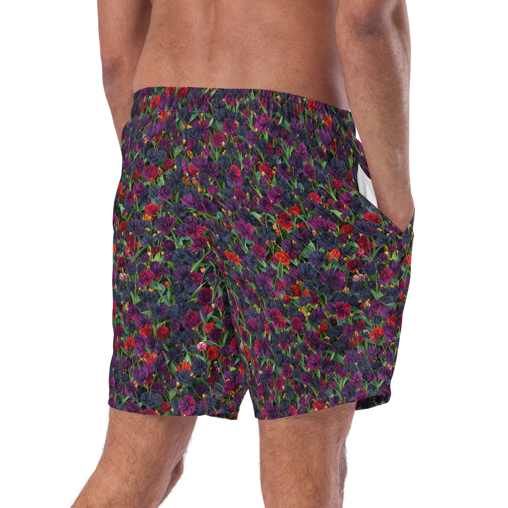 Velvet Nocturne on Swim Trunks — Right Back