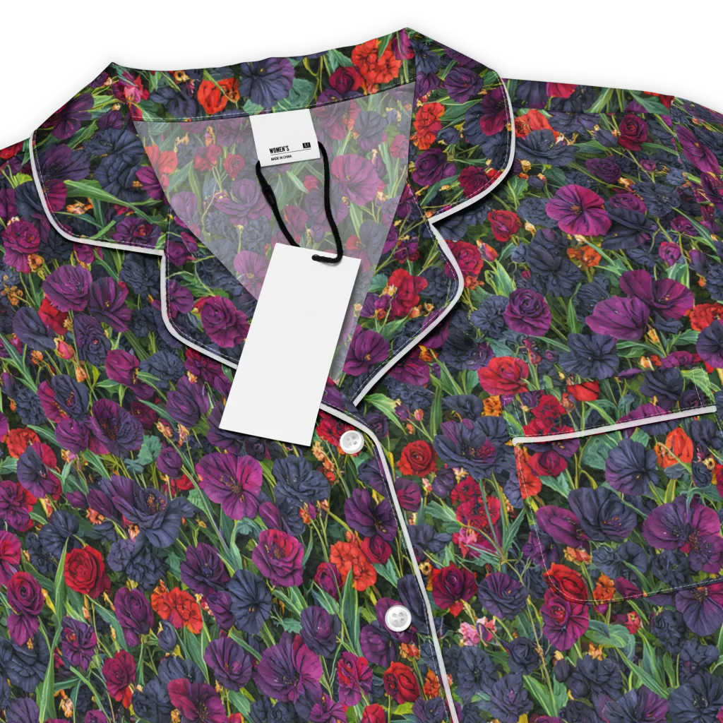 Velvet Nocturne on Women's Short Sleeve Pajama Top — Product details