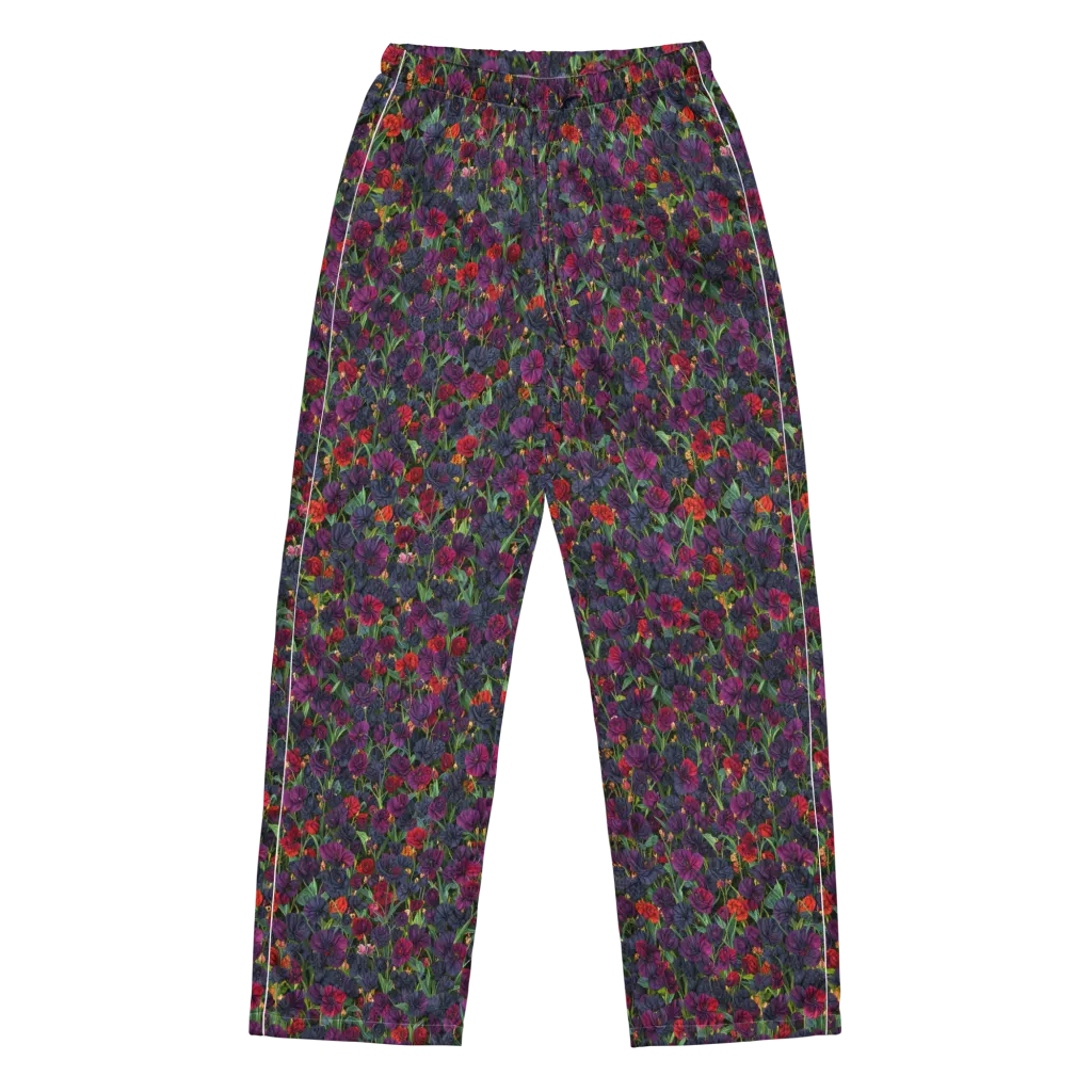 Velvet Nocturne on Women's Pajama Pants — Front