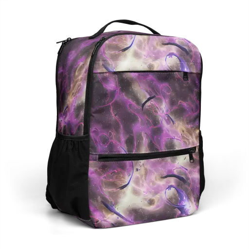Violet Nebula on a Utility Backpack