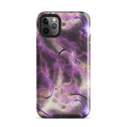 Violet Nebula on a Tough Case for iPhone®
