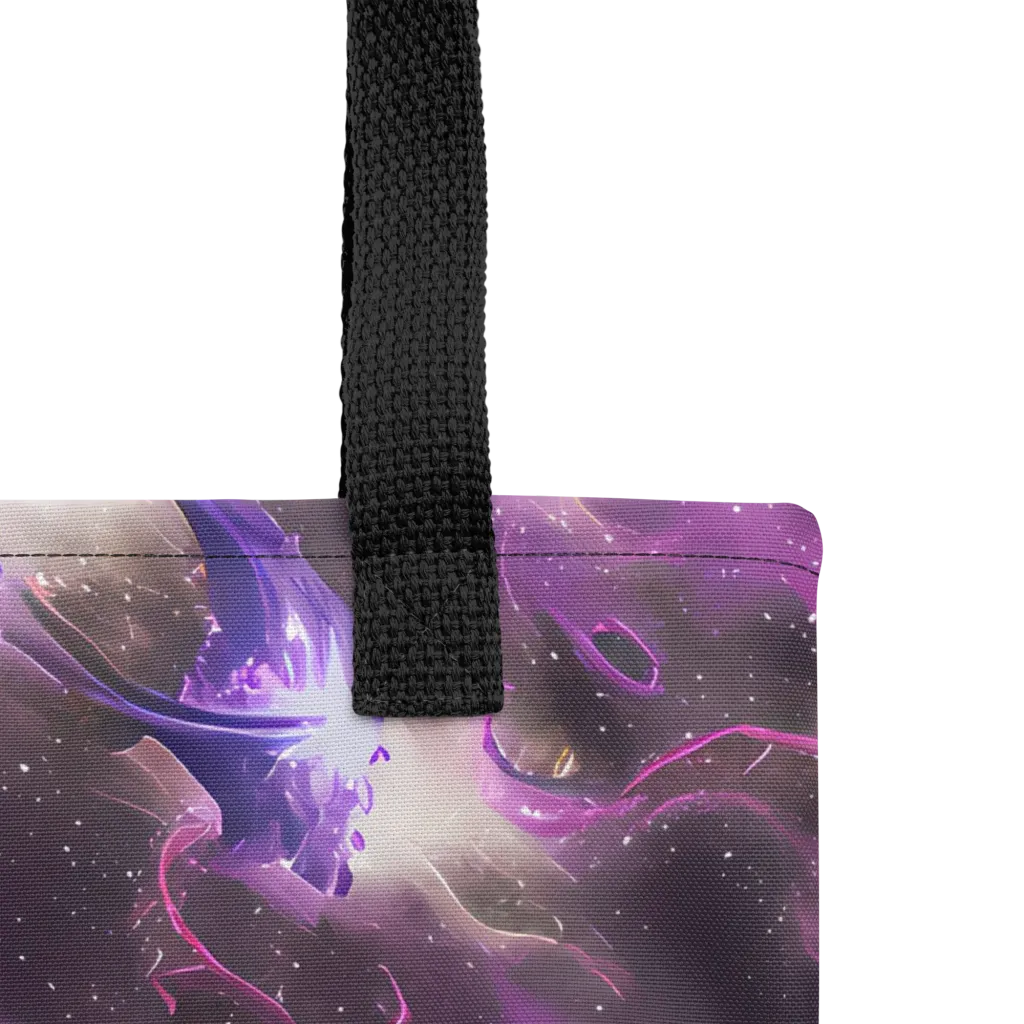 Violet Nebula on Tote Bag — Product details