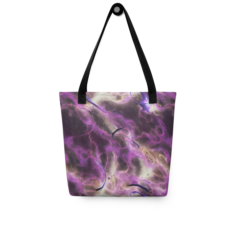 Violet Nebula on Tote Bag — Front