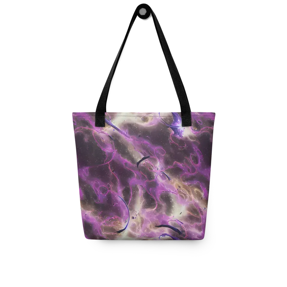 Violet Nebula on Tote Bag — Front