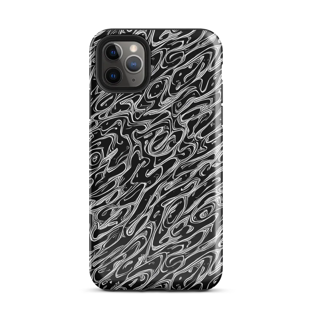 Blackwater Swirl on Tough Case for iPhone® — Front