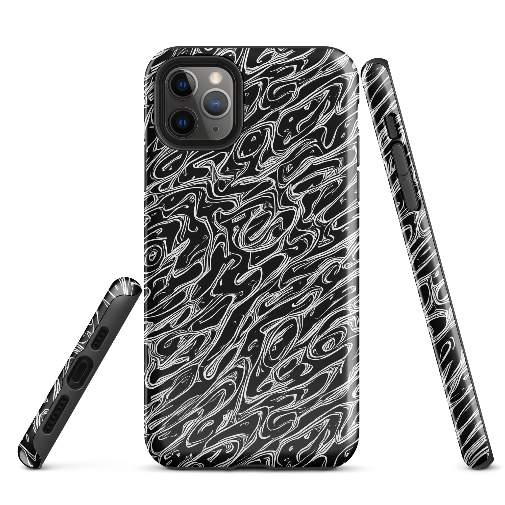 Blackwater Swirl on Tough Case for iPhone® — Front
