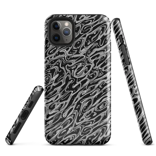 Blackwater Swirl on a Tough Case for iPhone®