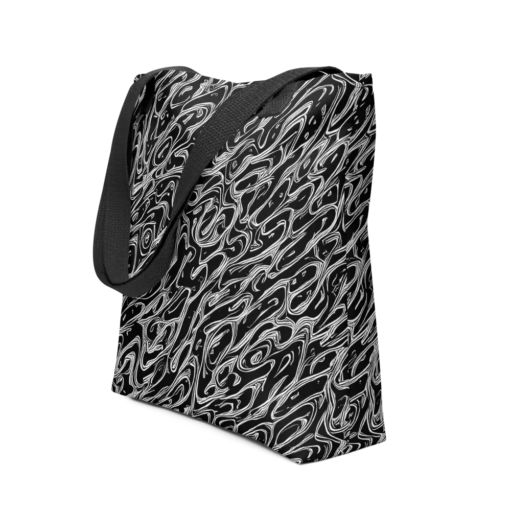 Blackwater Swirl on Tote Bag — Front