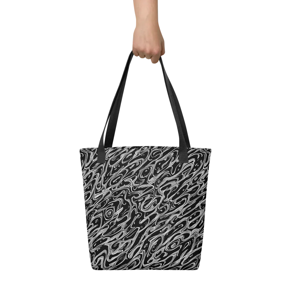 Blackwater Swirl on Tote Bag — Front