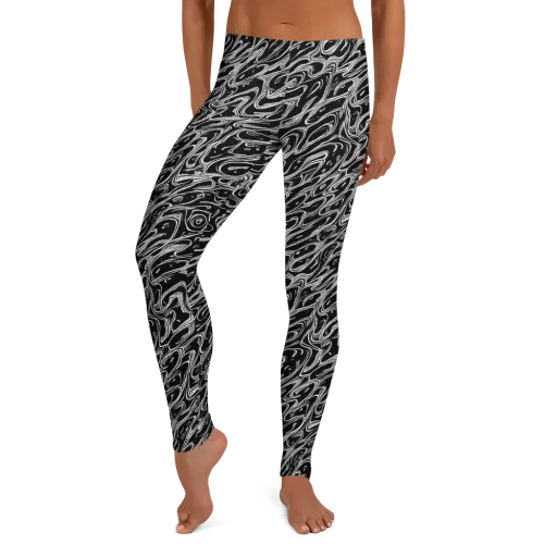 Blackwater Swirl on a Leggings