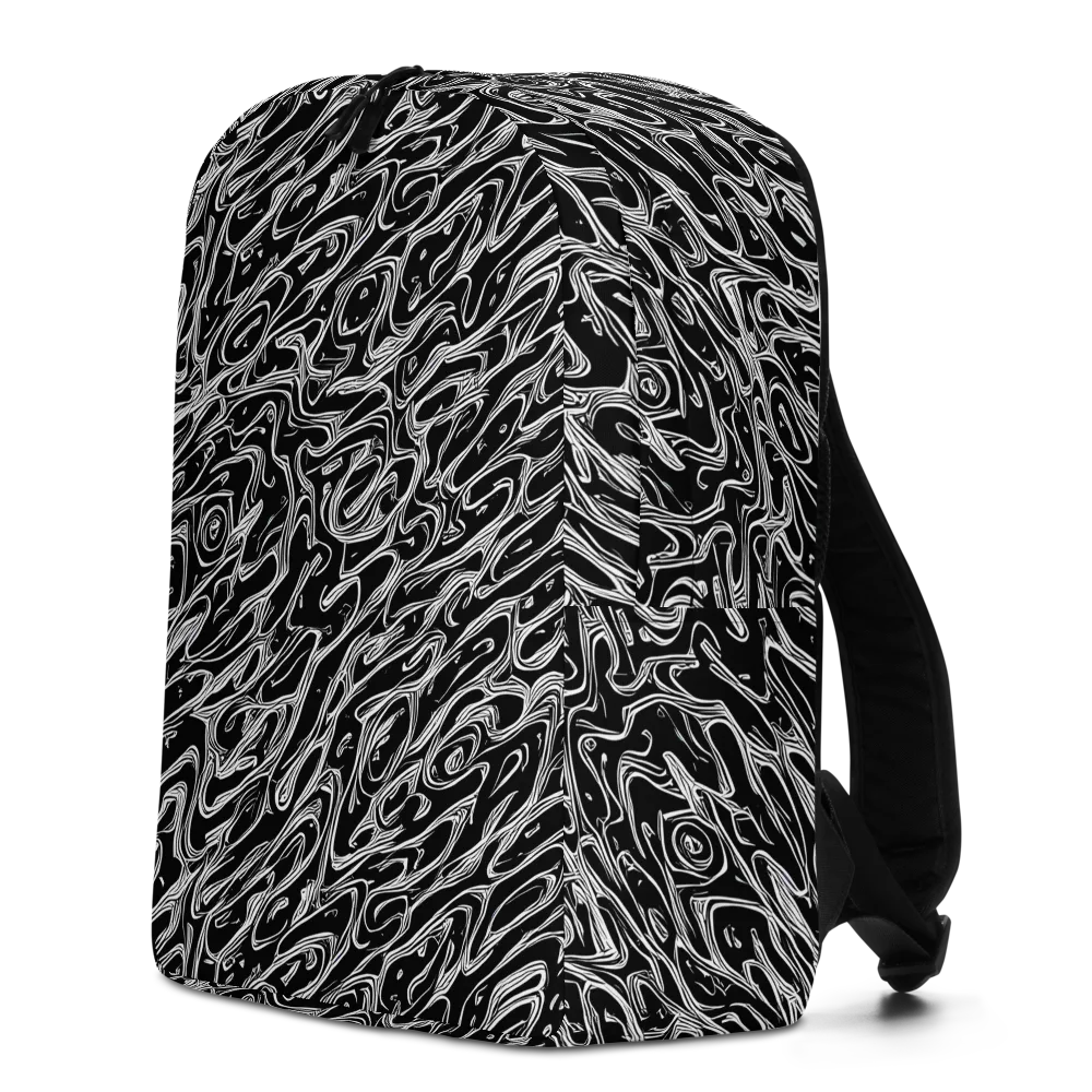 Blackwater Swirl on Minimalist Backpack — Left