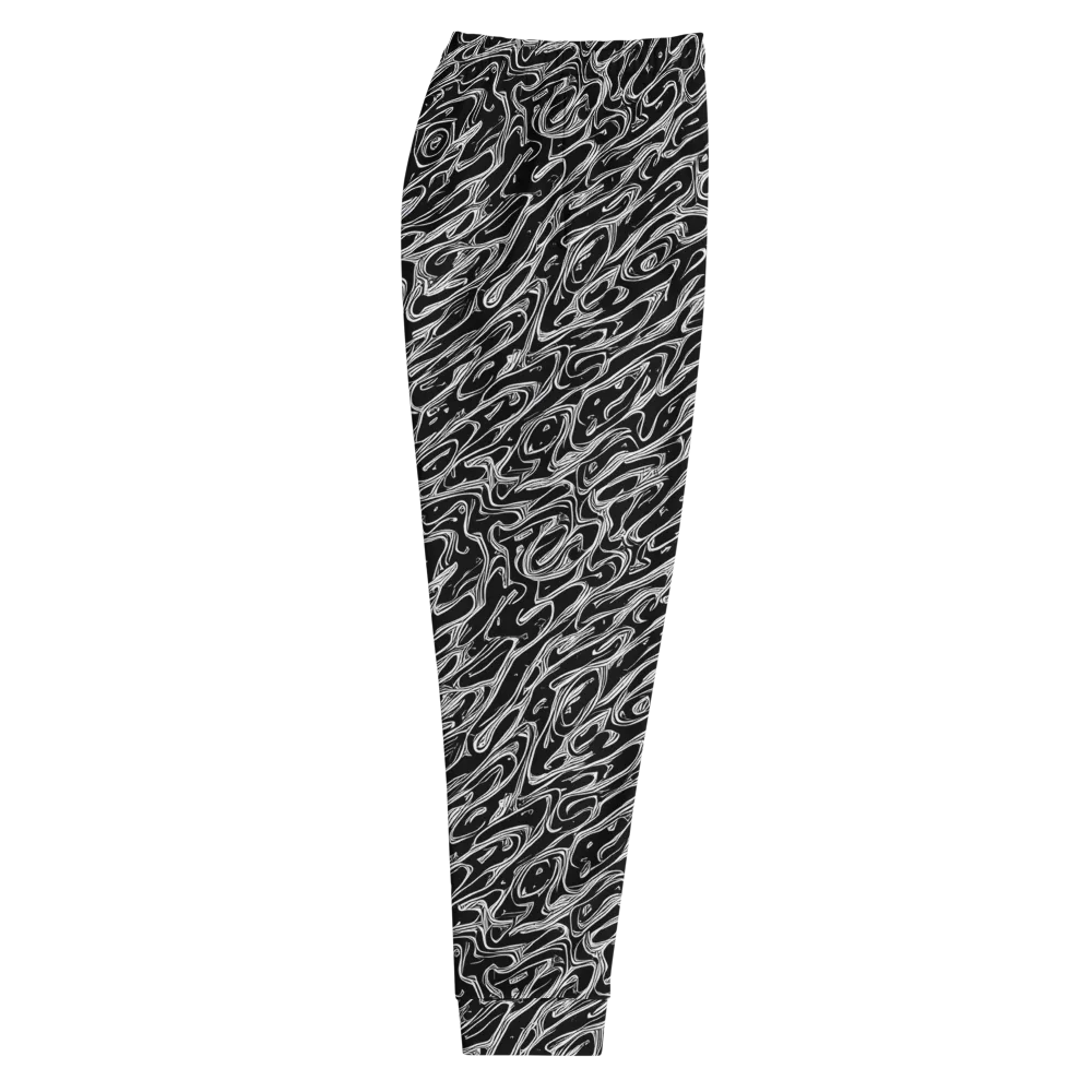 Blackwater Swirl on Men's Joggers — Right
