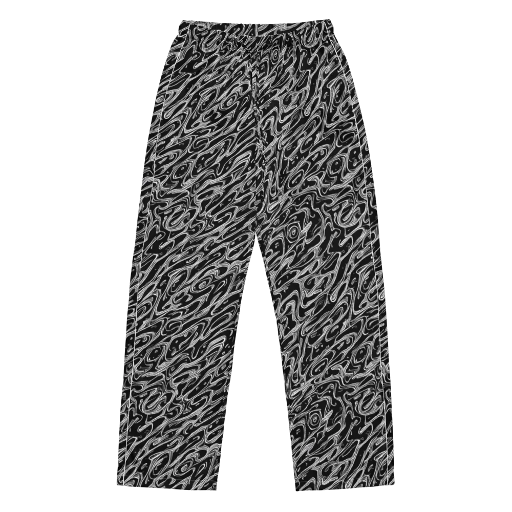 Blackwater Swirl on Women's Pajama Pants — Front