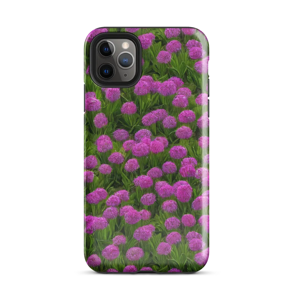 Magenta Meadow on Tough Case for iPhone® — Front