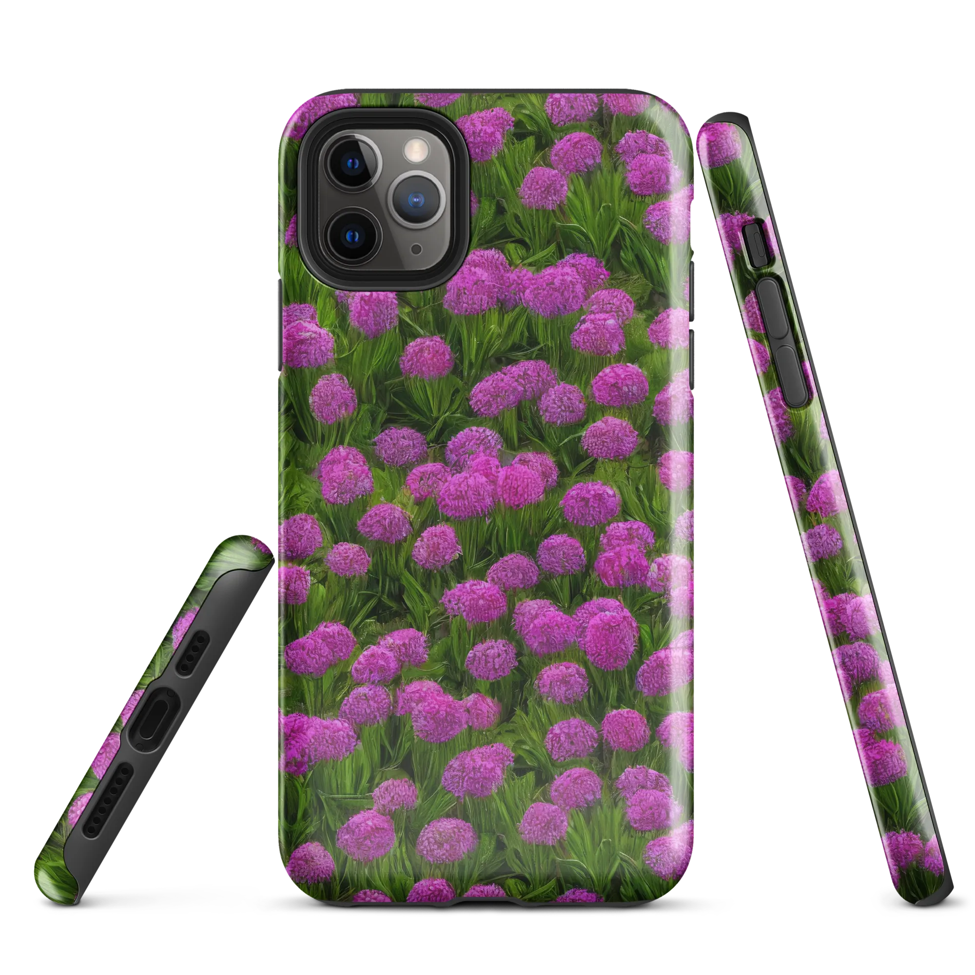 Magenta Meadow on Tough Case for iPhone® — Front