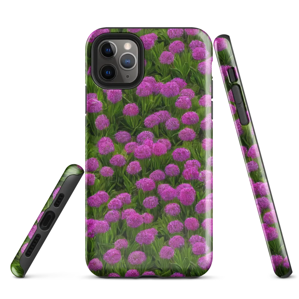 Magenta Meadow on Tough Case for iPhone® — Front