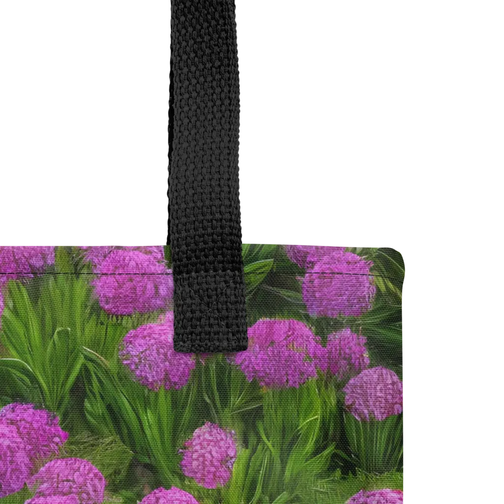 Magenta Meadow on Tote Bag — Product details