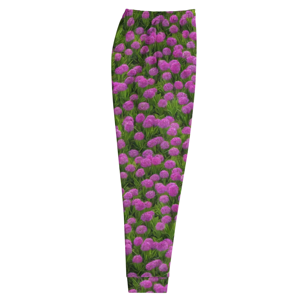 Magenta Meadow on Men's Joggers — Right