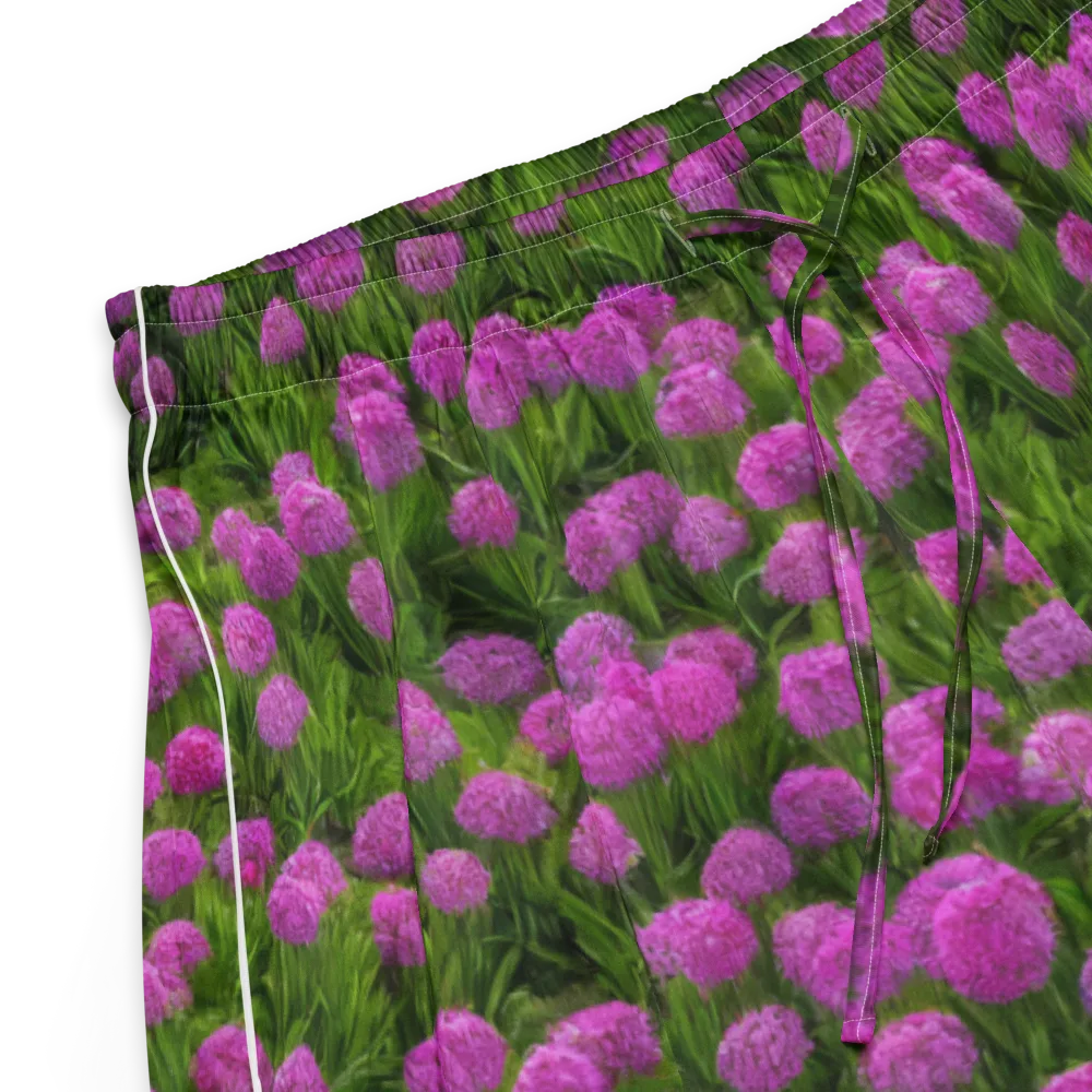 Magenta Meadow on Women's Pajama Shorts — Product details