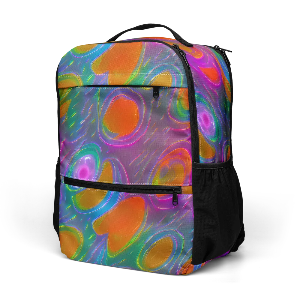 Prism Tide on Utility Backpack — Left Front