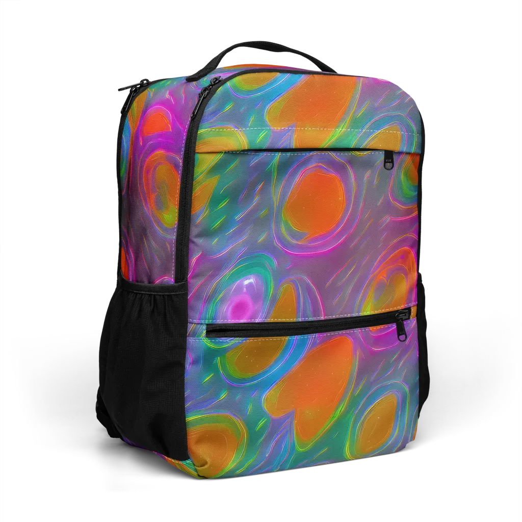 Prism Tide on Utility Backpack — Right Front