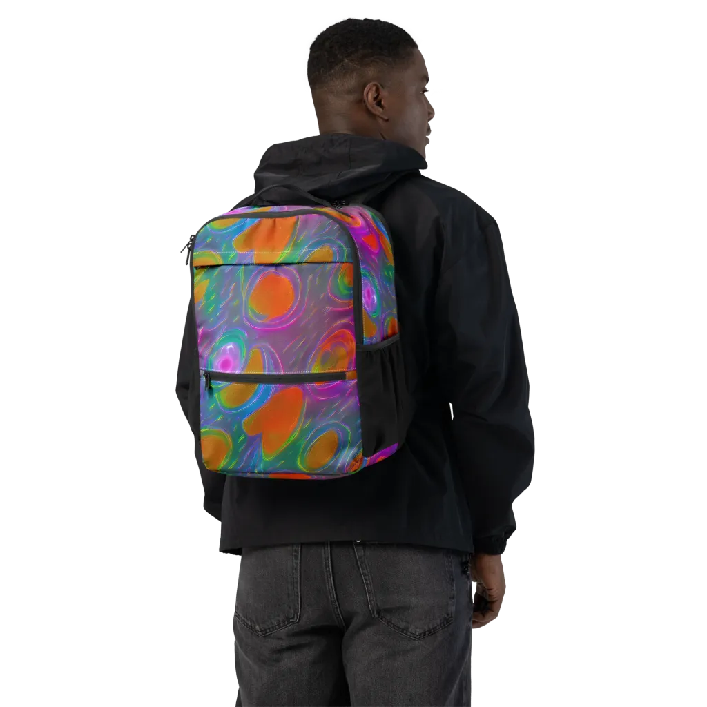 Prism Tide on Utility Backpack — Back