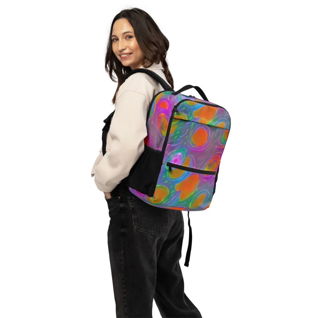 Prism Tide on Utility Backpack — Back