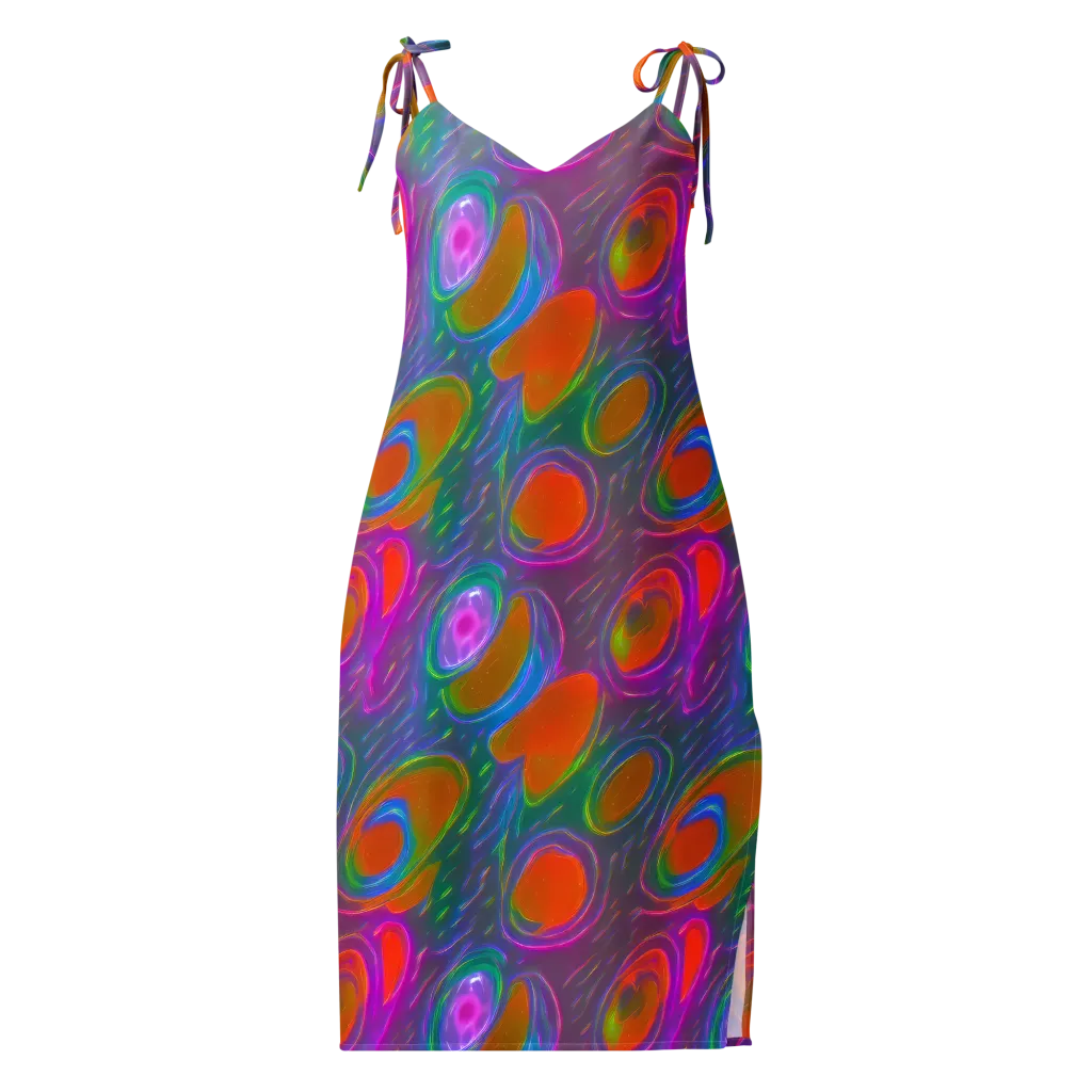 Prism Tide on Slip Dress — Front