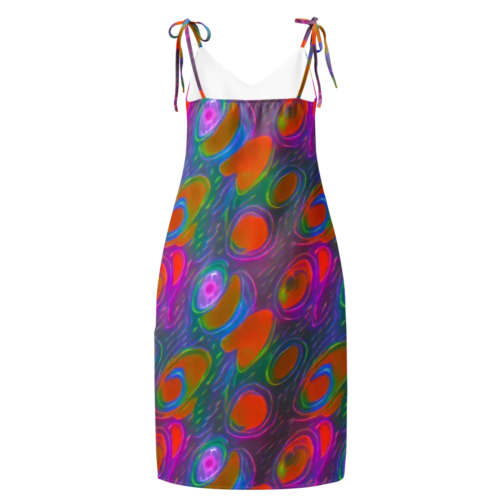 Prism Tide on Slip Dress — Back