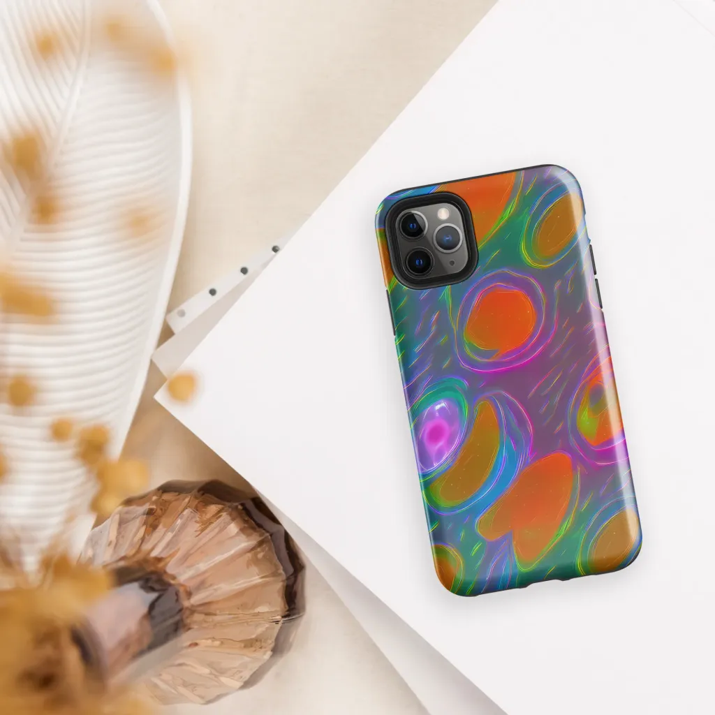 Prism Tide on Tough Case for iPhone® — Front