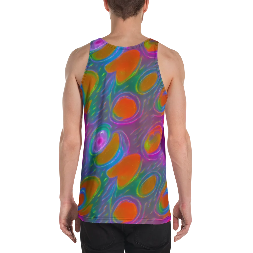 Prism Tide on Men's Tank Top — Back