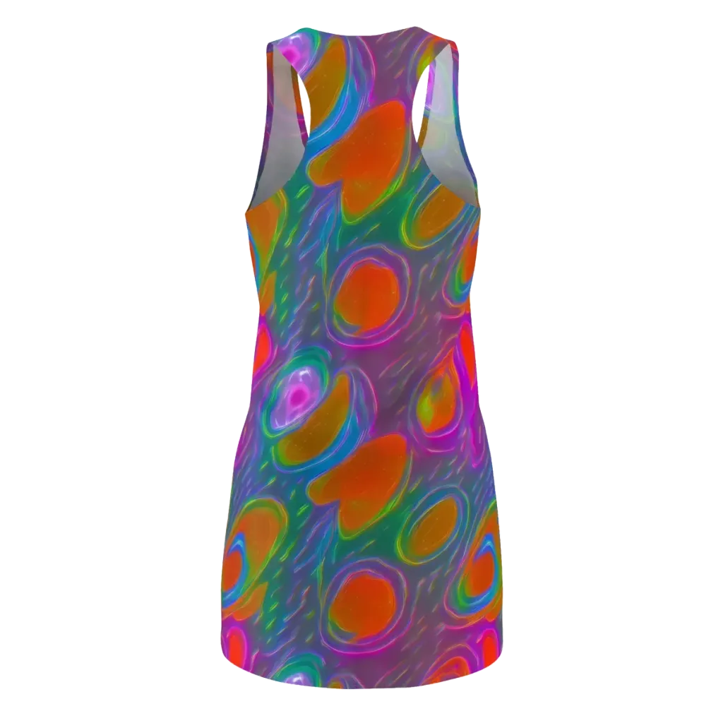Prism Tide on Racerback Dress — Back