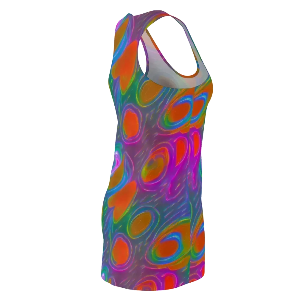 Prism Tide on Racerback Dress — Back Side