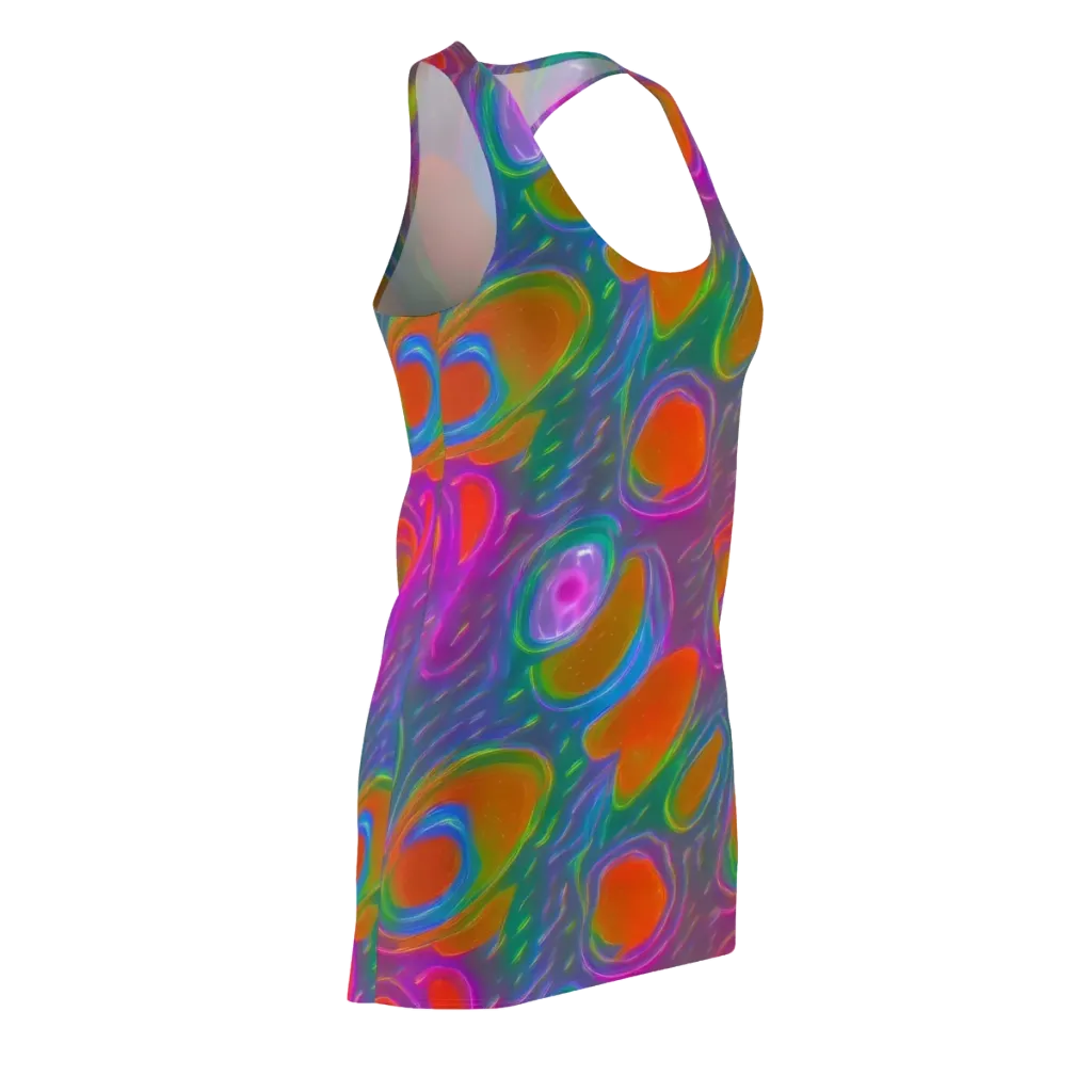 Prism Tide on Racerback Dress — Front Side