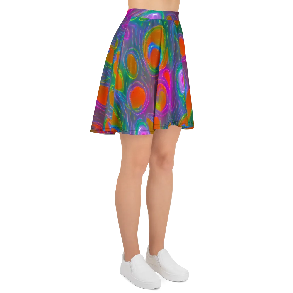 Prism Tide on Skater Skirt — Right
