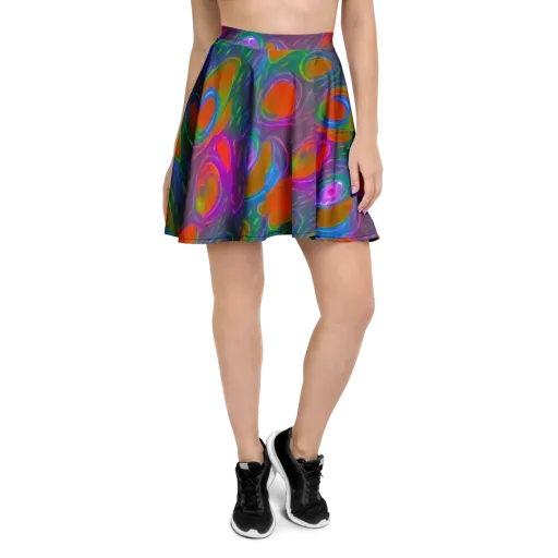 Prism Tide on a Skater Skirt