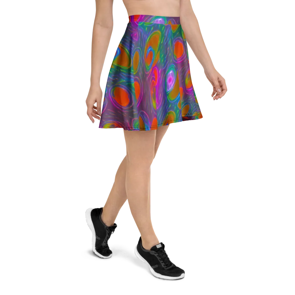 Prism Tide on Skater Skirt — Right