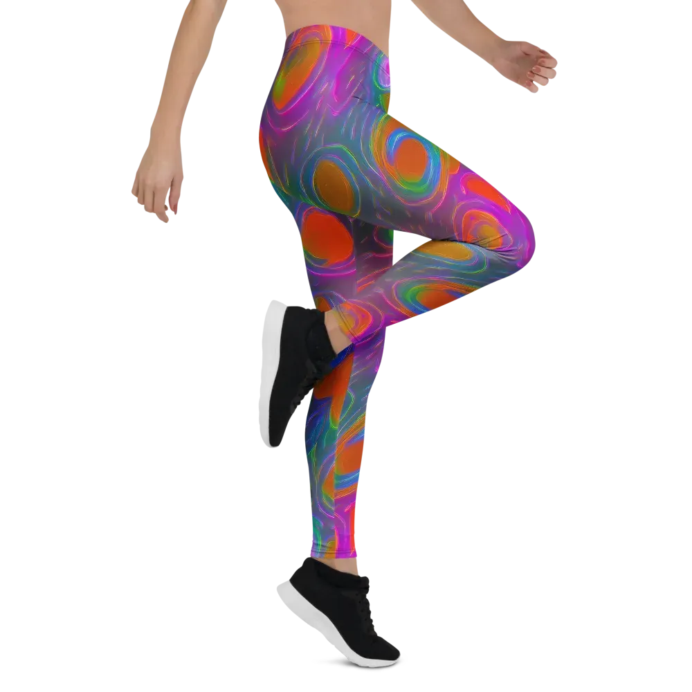 Prism Tide on Leggings — Right