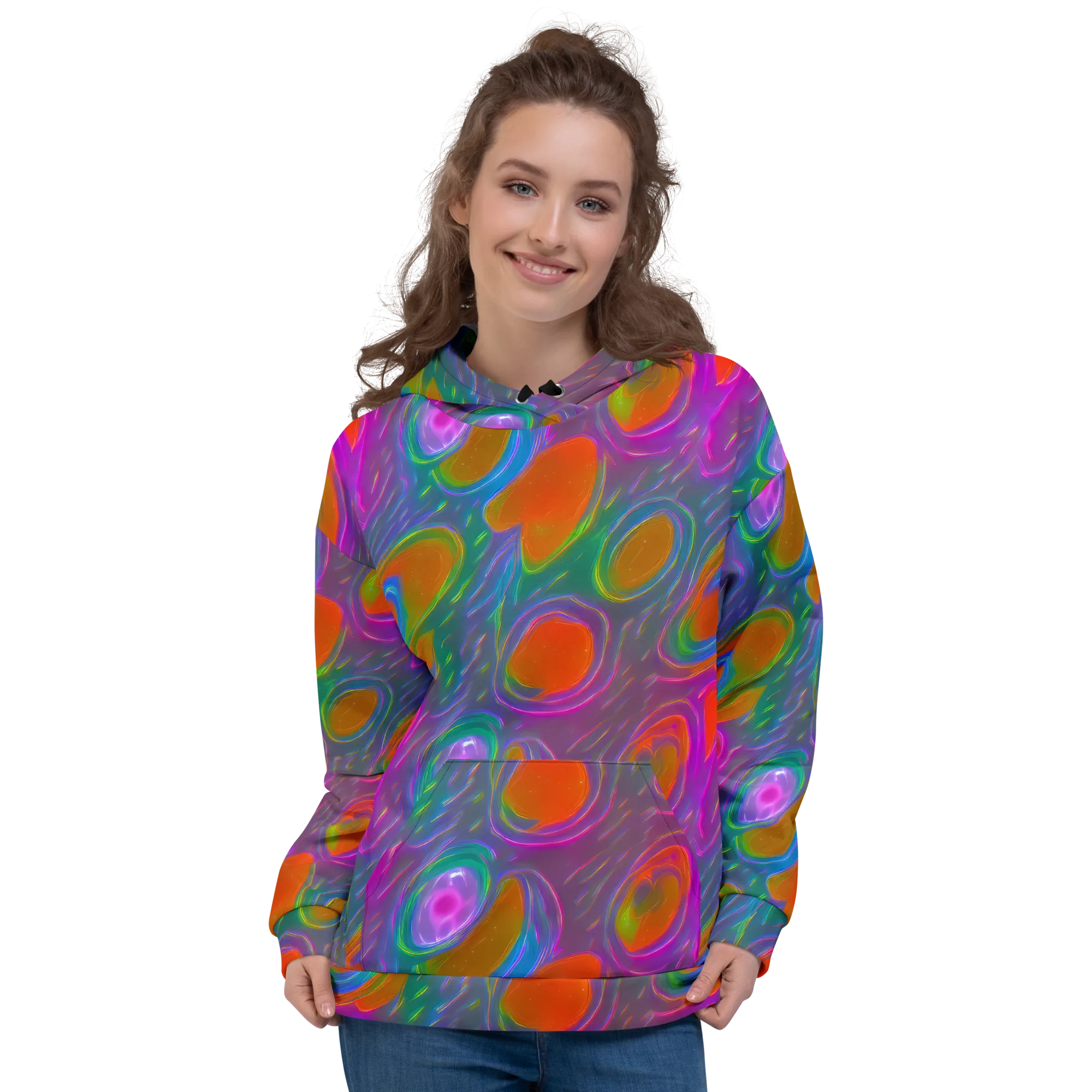 Prism Tide on Hoodie — Front