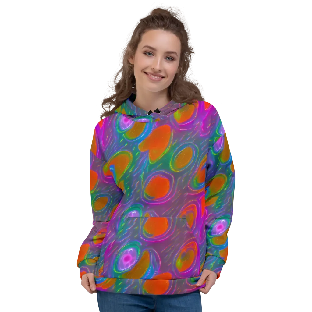 Prism Tide on Hoodie — Front