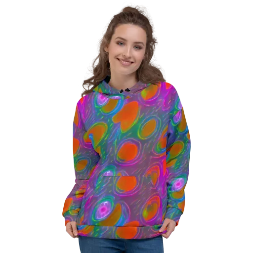 Prism Tide on a Hoodie