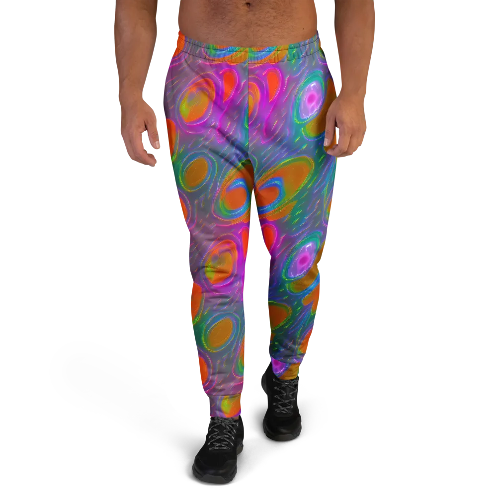 Prism Tide on Men's Joggers — Front