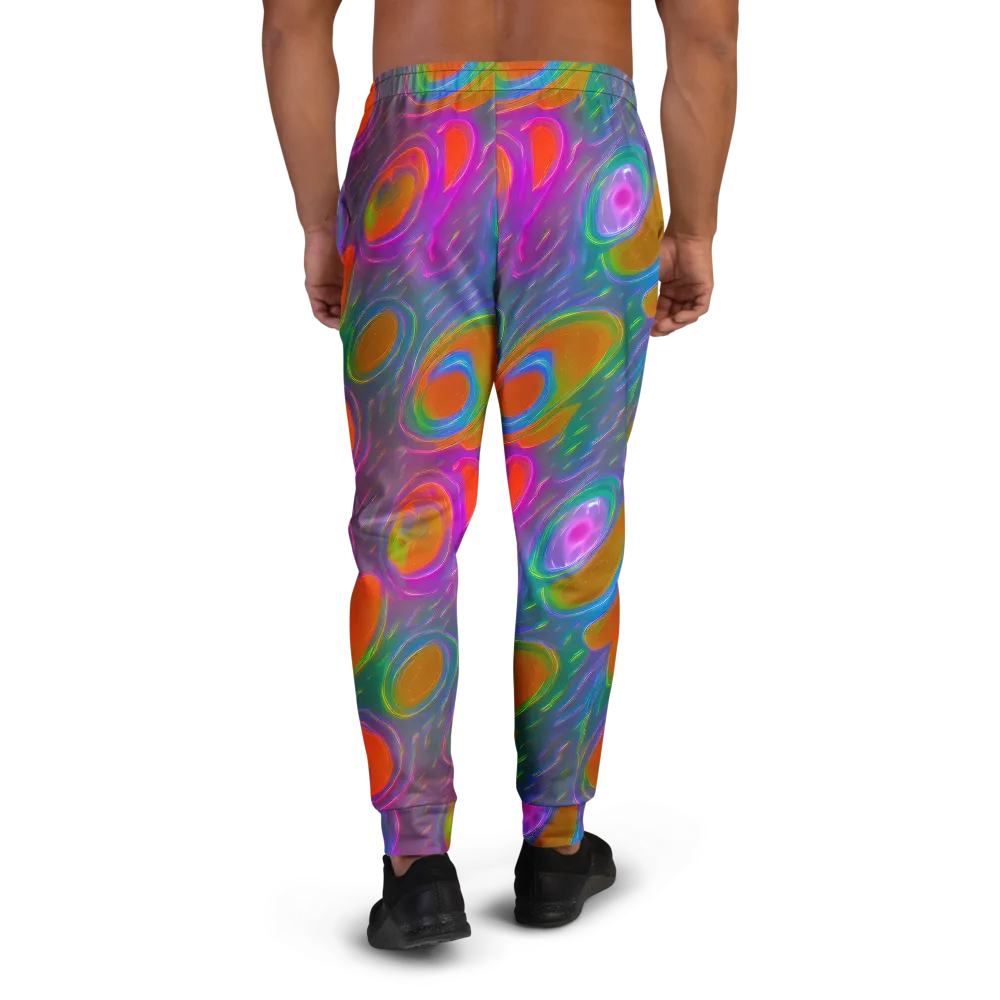 Prism Tide on Men's Joggers — Back