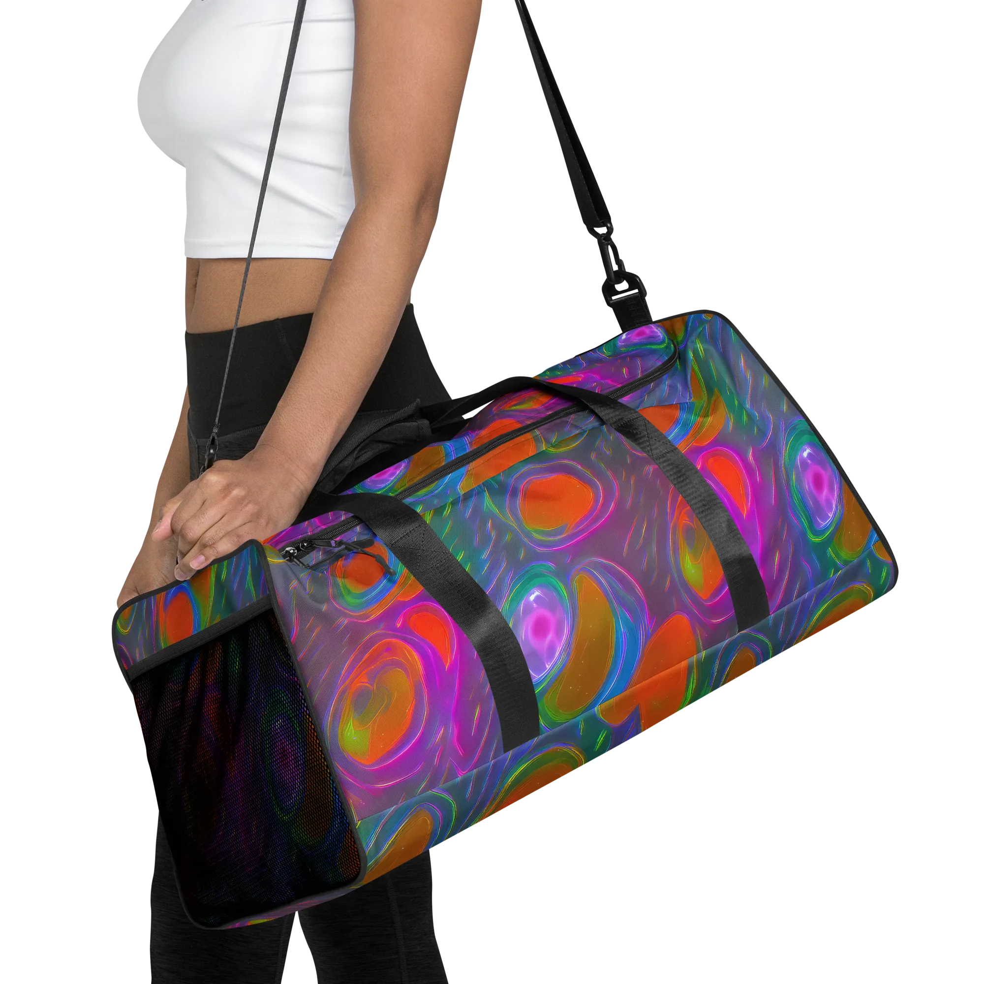 Prism Tide on Duffle Bag — Front