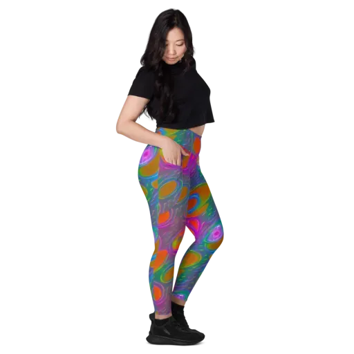 Prism Tide on a Leggings with Pockets