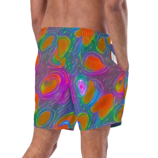 Prism Tide on a Swim Trunks