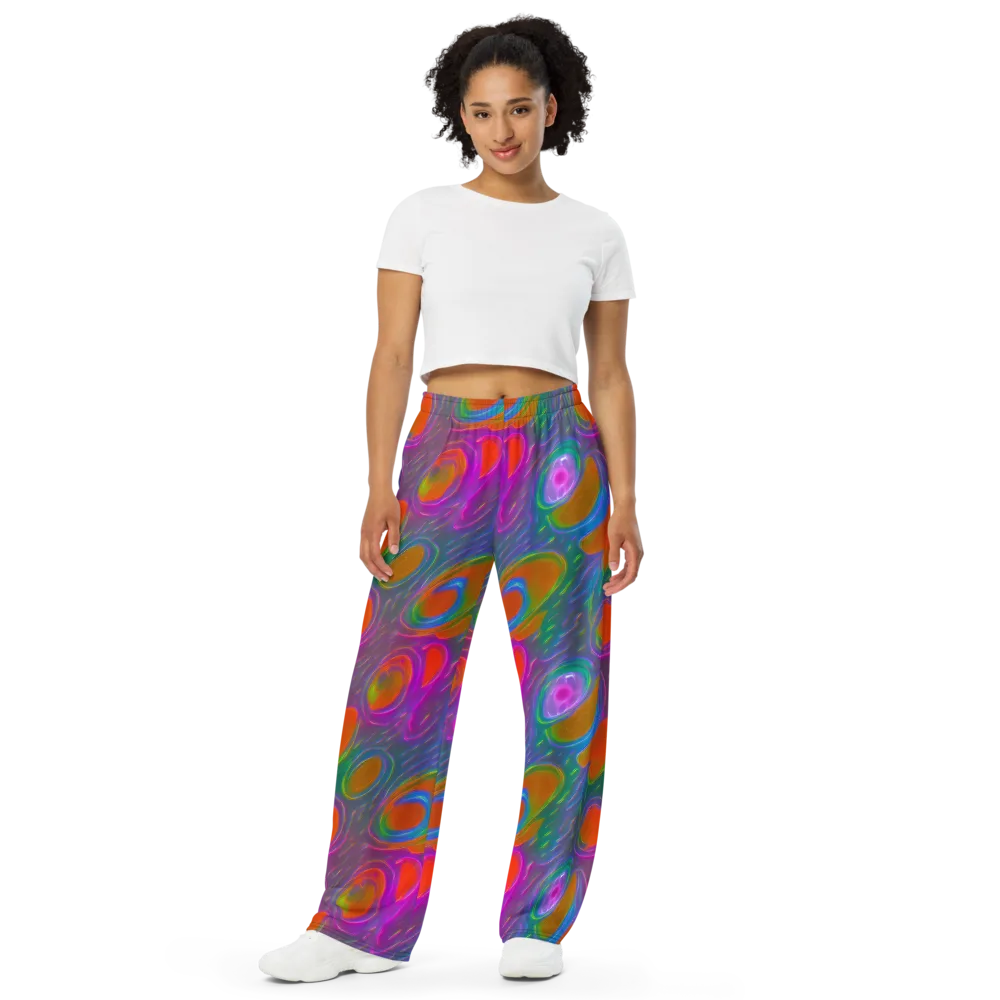 Prism Tide on Wide-Leg Pants — Front