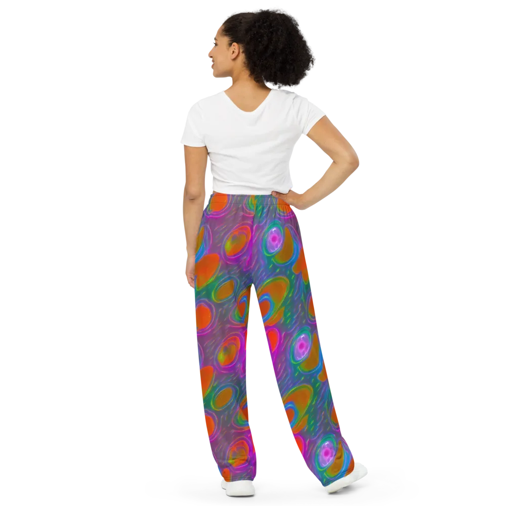 Prism Tide on Wide-Leg Pants — Back