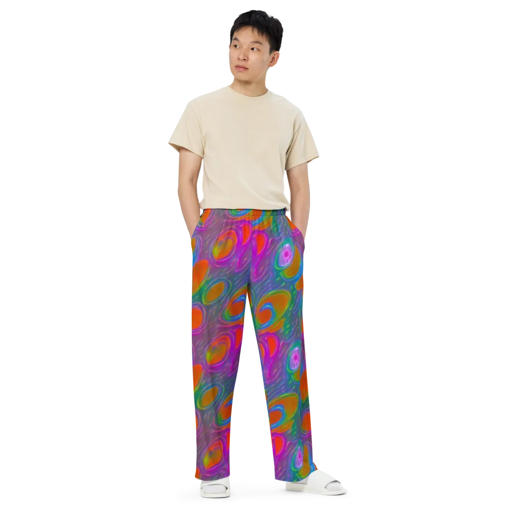Prism Tide on Wide-Leg Pants — Front